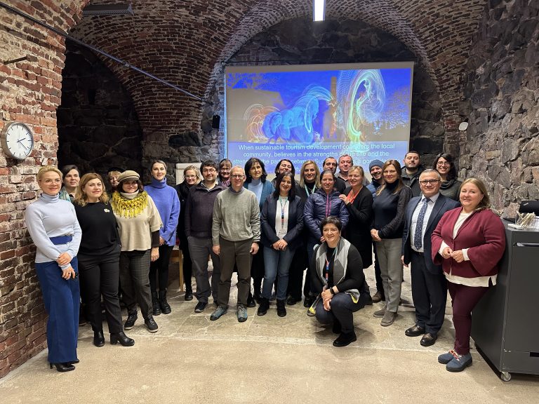 group of enricherhubs partners in Suomenlinna sea fortress