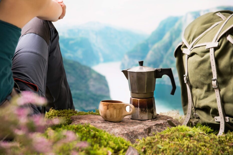 coffee pause on the wilds.