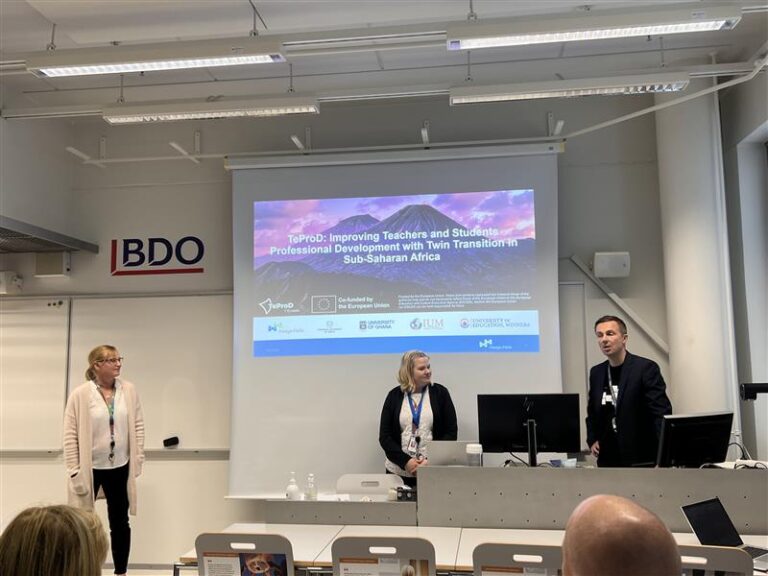 presentation of TeProD project.