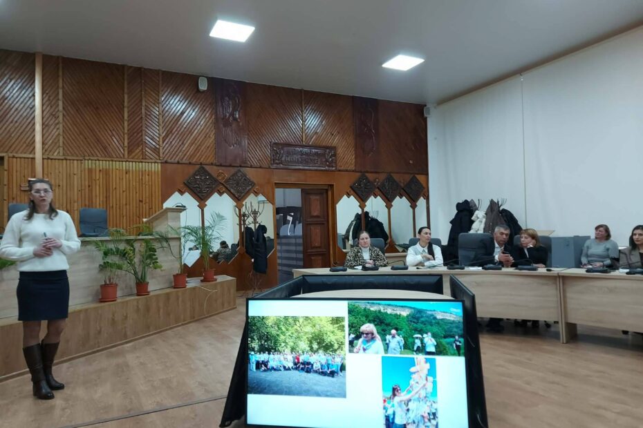 People in the stakeholder meeting