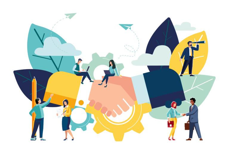 vector picture of design sprint.