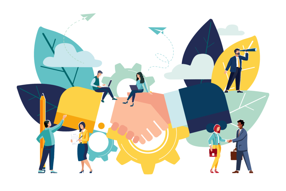 vector picture of design sprint.